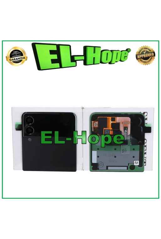 DISPLAY ESTERNO VETRO SCOCCA ORIGINALE SAMSUNG GALAXY Z FLIP 3 5G SM-F711B NERO