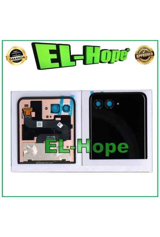 DISPLAY ESTERNO VETRO SCOCCA ORIGINALE MOTOROLA MOTO RAZR 50 ULTRA XT2451 NERO