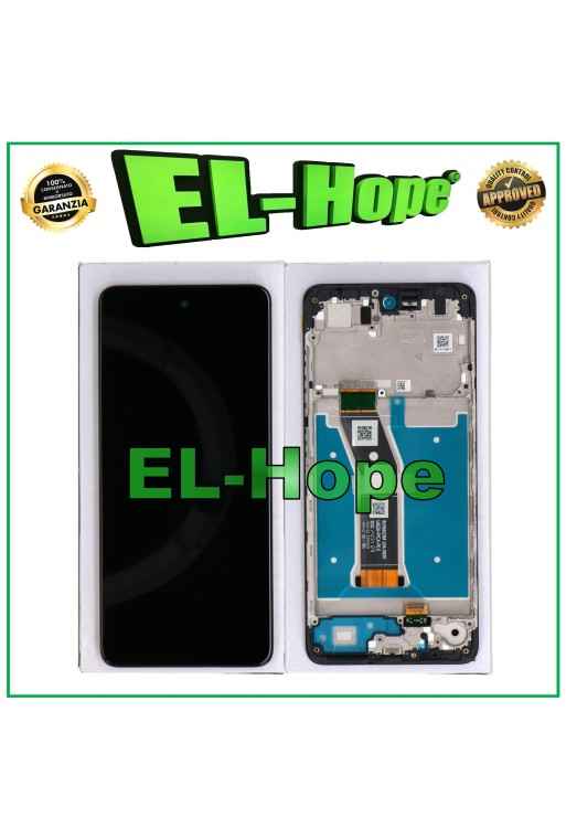 DISPLAY FRAME + TOUCH SCREEN LCD ORIGINALE SERVICE MOTOROLA MOTO G04S XT2421-8 DISPLAY FRAME + TOUCH SCREEN LCD ORIGINALE SERVICE MOTOROLA MOTO G04S XT2421-8
