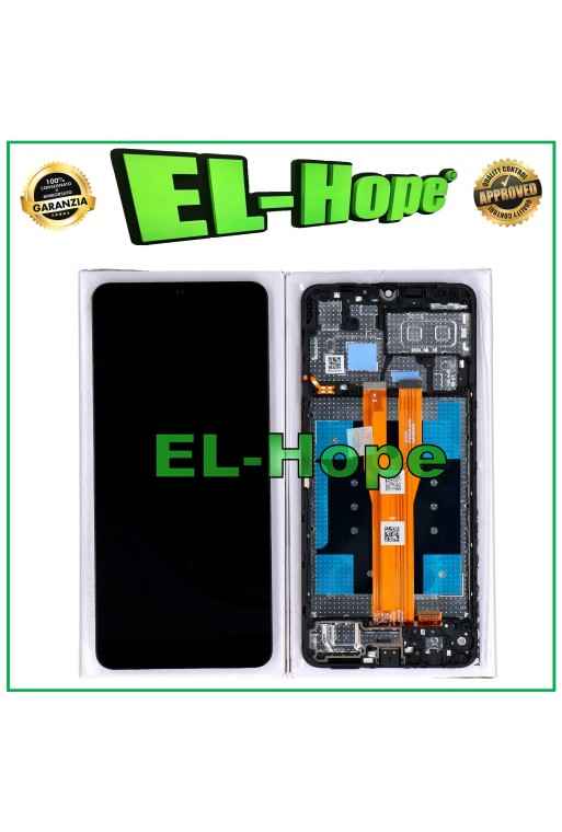 DISPLAY LCD ORIGINALE SERVICE SAMSUNG GALAXY A06 SM-A065 TOUCH SCREEN FRAME NERO DISPLAY LCD ORIGINALE SERVICE SAMSUNG GALAXY A06 SM-A065 TOUCH SCREEN FRAME NERO