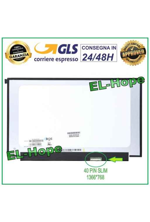 DISPLAY NT156WHM-T03 LCD NOTEBOOK 15.6" 40 PIN SLIM 1366*768 SCHERMO HD LED
