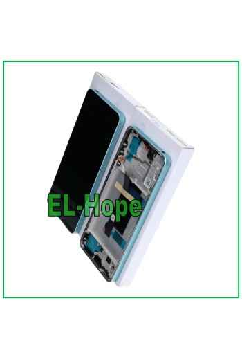 DISPLAY TOUCH FRAME ORIGINALE SERVICE XIAOMI REDMI NOTE 13 PRO 5G 2312CRAD3C BLU