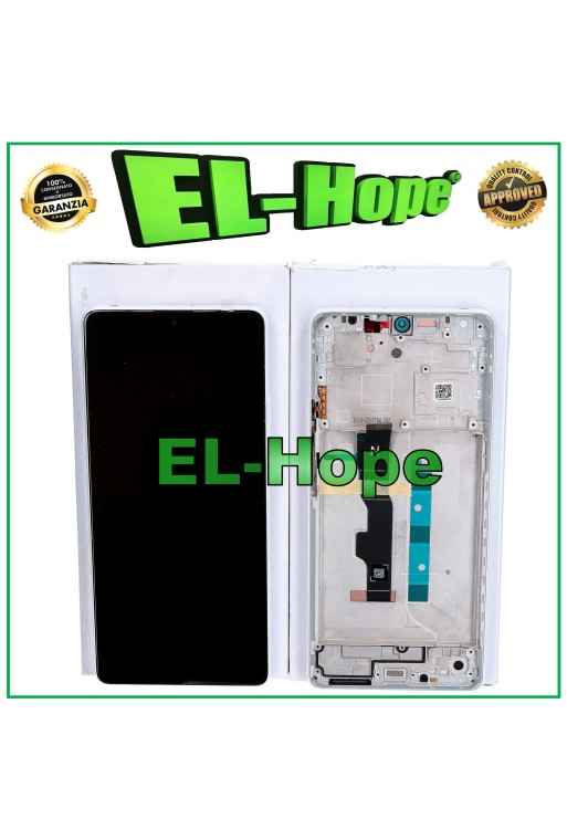 DISPLAY TOUCH FRAME ORIGINALE SERVICE XIAOMI REDMI NOTE 13 5G 2312DRAABC BIANCO DISPLAY TOUCH FRAME ORIGINALE SERVICE XIAOMI REDMI NOTE 13 5G 2312DRAABC BIANCO
