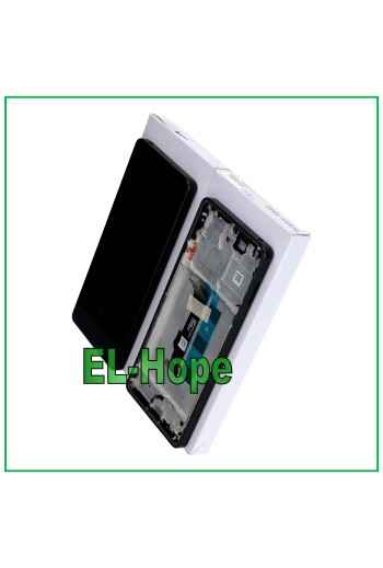 DISPLAY TOUCH LCD ORIGINALE XIAOMI POCO M6 PRO 4G 2312FPCA6G 2024 FRAME NERO
