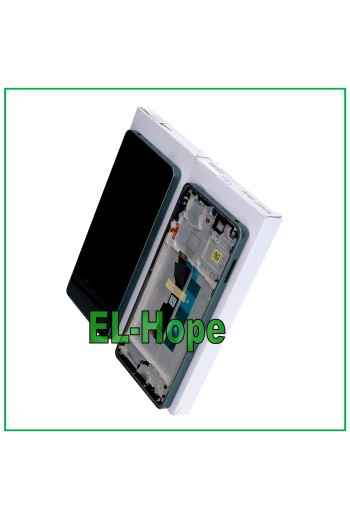 DISPLAY TOUCH LCD ORIGINALE XIAOMI POCO M6 PRO 4G 2312FPCA6G 2024 FRAME VERDE