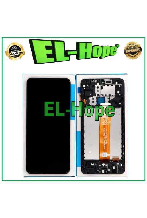 DISPLAY TOUCH LCD + FRAME PARI ORIGINALE SAMSUNG GALAXY A12 SM-A127F FLAT BOE B3