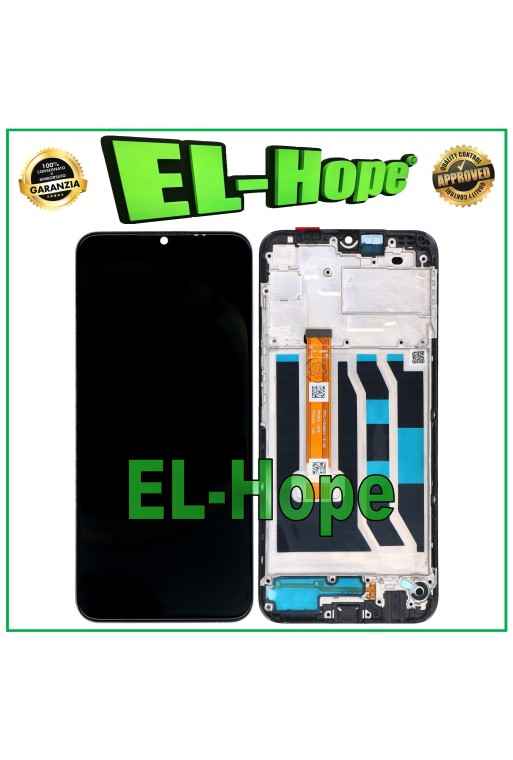 DISPLAY LCD + FRAME PER OPPO REALME 7I RMX2103 / NARZO 20 RMX2193 TOUCH VETRO DISPLAY LCD + FRAME PER OPPO REALME 7I RMX2103 / NARZO 20 RMX2193 TOUCH VETRO