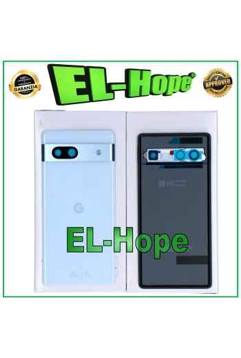 COPRI BATTERIA ORIGINALE SERVICE GOOGLE PIXEL 7A SCOCCA POSTERIORE OCEAN BLUE