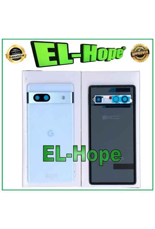 COPRI BATTERIA ORIGINALE SERVICE GOOGLE PIXEL 7A SCOCCA POSTERIORE OCEAN BLUE COPRI BATTERIA ORIGINALE SERVICE GOOGLE PIXEL 7A SCOCCA POSTERIORE OCEAN BLUE