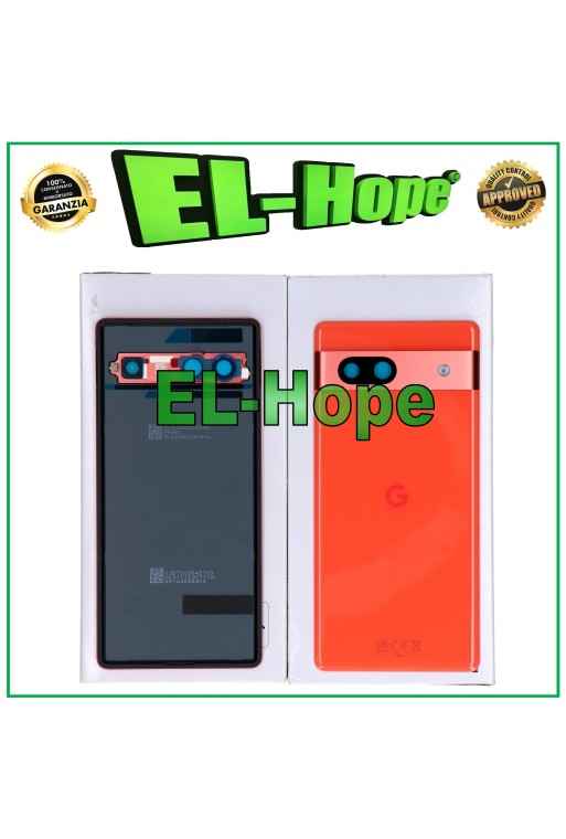 COPRI BATTERIA ORIGINALE SERVICE GOOGLE PIXEL 7A SCOCCA COVER POSTERIORE CORAL COPRI BATTERIA ORIGINALE SERVICE GOOGLE PIXEL 7A SCOCCA COVER POSTERIORE CORAL
