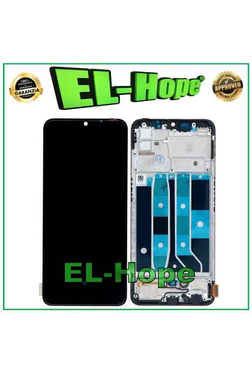 DISPLAY LCD OLED TOUCH SCREEN + FRAME PER OPPO F17 CPH2095 VETRO SCHERMO NERO DISPLAY LCD OLED TOUCH SCREEN + FRAME PER OPPO F17 CPH2095 VETRO SCHERMO NERO