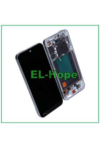 DISPLAY LCD OLED TOUCH PER SAMSUNG GALAXY S23 FE 5G 2023 SM-S711 FRAME NERO