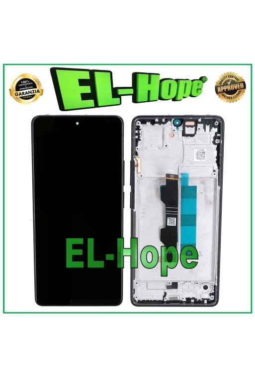 DISPLAY LCD TOUCH OLED PER XIAOMI POCO M6 PRO 4G 2312FPCA6G 2024 FRAME NERO DISPLAY LCD TOUCH OLED PER XIAOMI POCO M6 PRO 4G 2312FPCA6G 2024 FRAME NERO