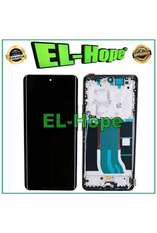 DISPLAY LCD OLED + FREAME PER XIAOMI REALME 12 PRO RMX3842 TOUCH SCREEN NERO DISPLAY LCD OLED + FREAME PER XIAOMI REALME 12 PRO RMX3842 TOUCH SCREEN NERO