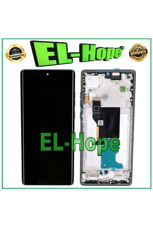 DISPLAY OLED PER MOTOROLA MOTO EDGE 50 FUSION LCD TOUCH SCREEN SCHERMO FRAME BLU DISPLAY OLED PER MOTOROLA MOTO EDGE 50 FUSION LCD TOUCH SCREEN SCHERMO FRAME BLU