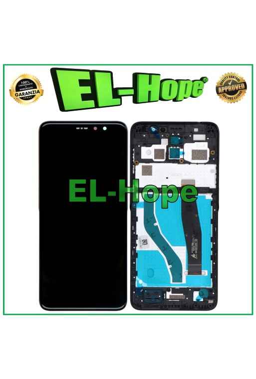 DISPLAY LCD + FRAME PER ALCATEL 1X 2019 5008 TOUCH SCREEN SCHERMO VETRO NERO DISPLAY LCD + FRAME PER ALCATEL 1X 2019 5008 TOUCH SCREEN SCHERMO VETRO NERO