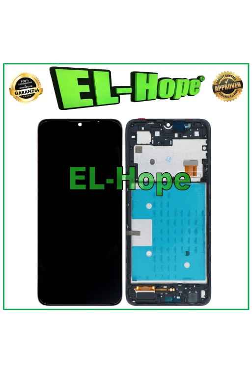 DISPLAY LCD + FRAME PER TCL 40R 5G T771H T771K TOUCH SCREEN VETRO MONITOR NERO DISPLAY LCD + FRAME PER TCL 40R 5G T771H T771K TOUCH SCREEN VETRO MONITOR NERO