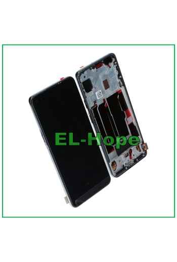 DISPLAY OLED + FRAME PER ONEPLUS NORD 5G AC2001 AC2003 LCD TOUCH VETRO SCHERMO