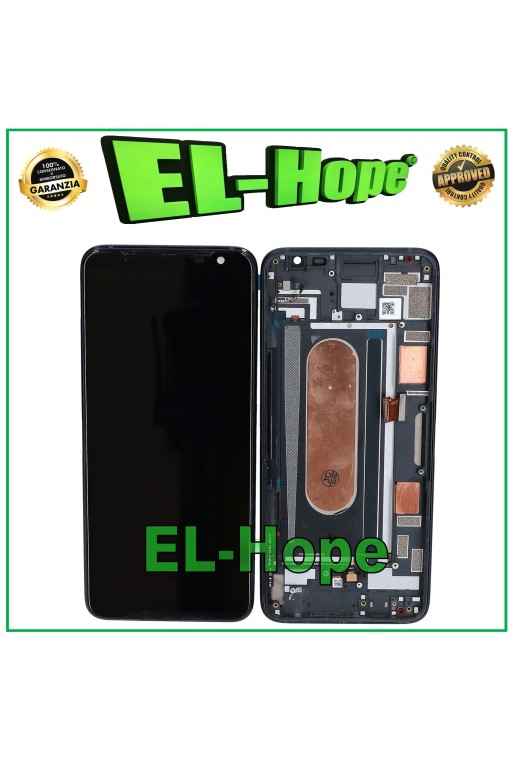 DISPLAY LCD OLED TOUCH SCREEN + FRAME PER ASUS ROG PHONE 3 ZS661KS I003D VETRO DISPLAY LCD OLED TOUCH SCREEN + FRAME PER ASUS ROG PHONE 3 ZS661KS I003D VETRO