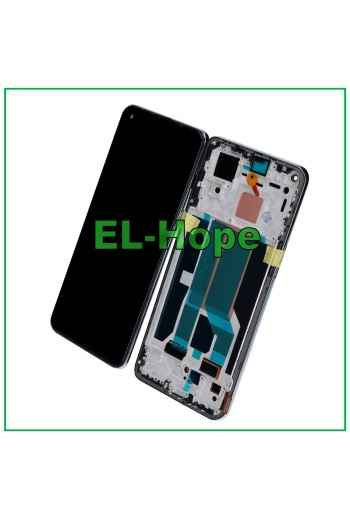 DISPLAY LCD OLED + FRAME PER ONEPLUS NORD 2T CPH2399 CPH2401 TOUCH SCREEN VETRO