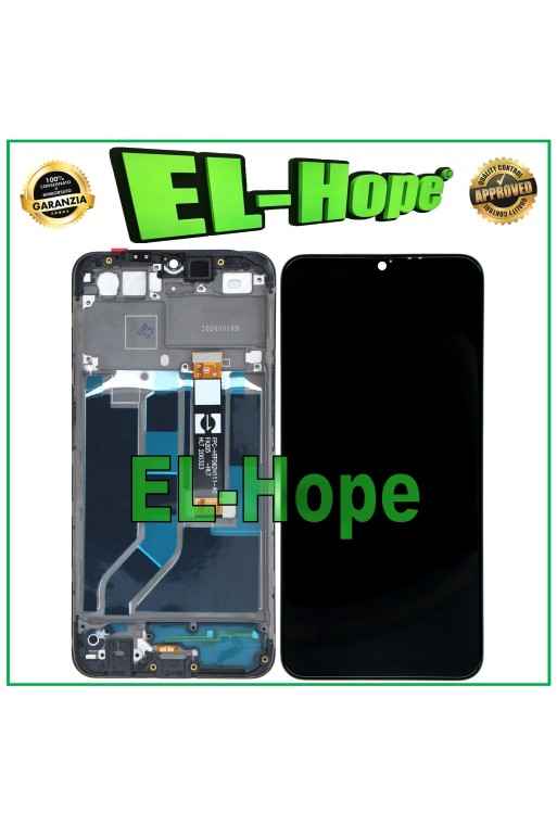 DISPLAY LCD + FRAME PER OPPO A12 CPH2083 CPH2077 TOUCH SCREEN VETRO SCHERMO NERO DISPLAY LCD + FRAME PER OPPO A12 CPH2083 CPH2077 TOUCH SCREEN VETRO SCHERMO NERO