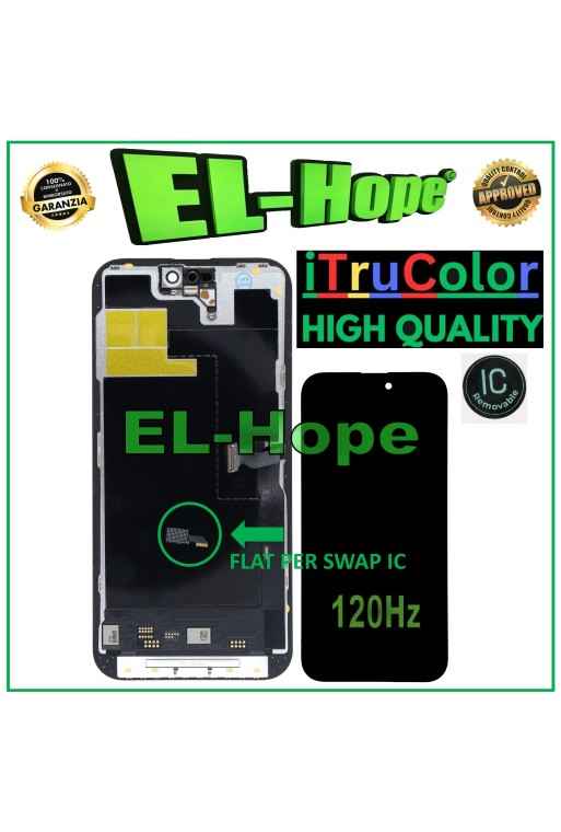 DISPLAY LCD iTruColor SOFT OLED 120Hz PER APPLE IPHONE 14 PRO MAX TOUCH VETRO DISPLAY LCD iTruColor SOFT OLED 120Hz PER APPLE IPHONE 14 PRO MAX TOUCH VETRO