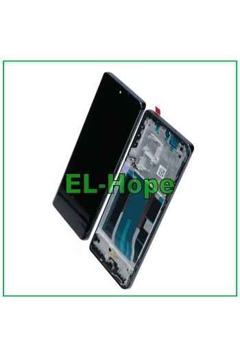 DISPLAY LCD OLED + FRAME PER OPPO REALME 12 PRO PLUS RMX3840 TOUCH SCREEN NERO
