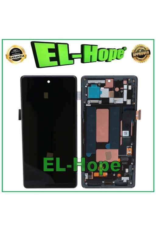 DISPLAY LCD OLED PER GOOGLE PIXEL 7A G0DZQ GWKK3 GHL1X TOUCH SCREEN FRAME NERO DISPLAY LCD OLED PER GOOGLE PIXEL 7A G0DZQ GWKK3 GHL1X TOUCH SCREEN FRAME NERO