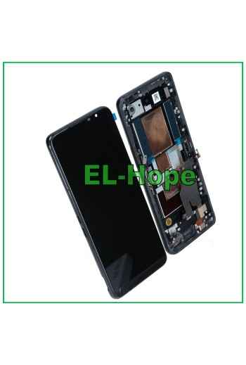 DISPLAY OLED LCD + FRAME PER ASUS ROG PHONE 5 ZS673KS I005D TOUCH SCREEN NERO