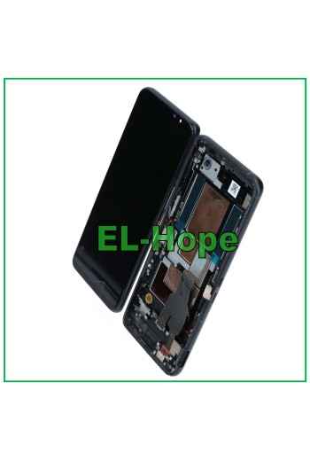 DISPLAY OLED LCD + FRAME PER ASUS ROG PHONE 5 ZS673KS I005D TOUCH SCREEN NERO