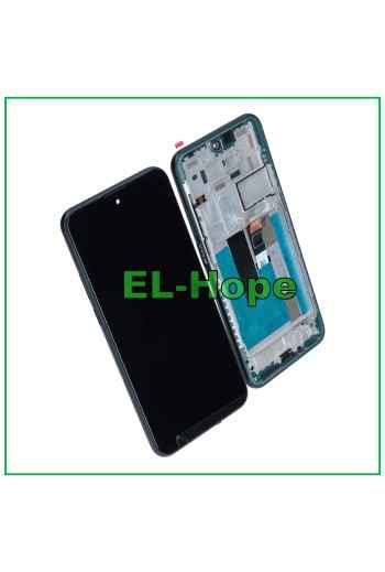 DISPLAY LCD FRAME PER NOKIA X20 TA-1341 TA-1344 TOUCH SCREEN VETRO SCHERMO NERO