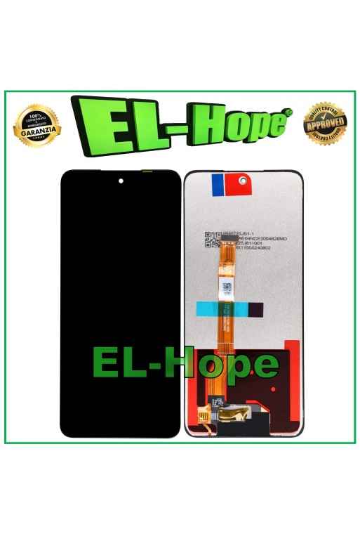 DISPLAY LCD PER OPPO REALME C65 5G VETRO TOUCH SCREEN ASSEMBLATO NERO