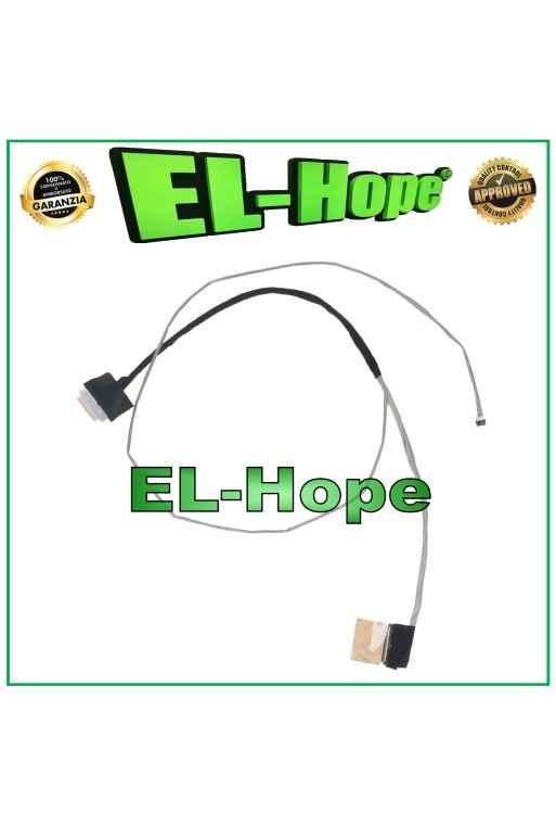 FLAT FLEX LCD DC02002WZ00 30 PIN PER NOTEBOOK HP SERIE 15-BS 15-BW 15T-BR 15Z-BW FLAT FLEX LCD DC02002WZ00 30 PIN PER NOTEBOOK HP SERIE 15-BS 15-BW 15T-BR 15Z-BW