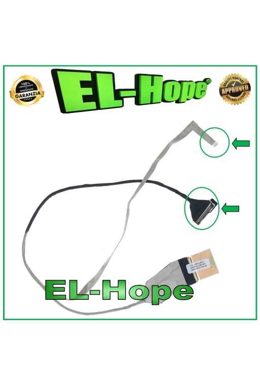 FLAT FLEX LCD DD0R15LC000 40 PIN PER NOTEBOOK HP 645521-001 G6 G6-1000 VERS.1 FLAT FLEX LCD DD0R15LC000 40 PIN PER NOTEBOOK HP 645521-001 G6 G6-1000 VERS.1