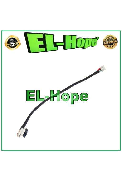 CONNETTORE ALIMENTAZIONE DC POWER JACK NOTEBOOK HP 15-AC 255 G4 13-C FLAT 16.8cm CONNETTORE ALIMENTAZIONE DC POWER JACK NOTEBOOK HP 15-AC 255 G4 13-C FLAT 16.8cm