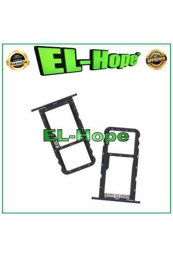 SLOT CARRELLO VANO PORTA SCHEDA SIM + MICRO SD PER ZENFONE 5 ZE620KL X00QD NERO
