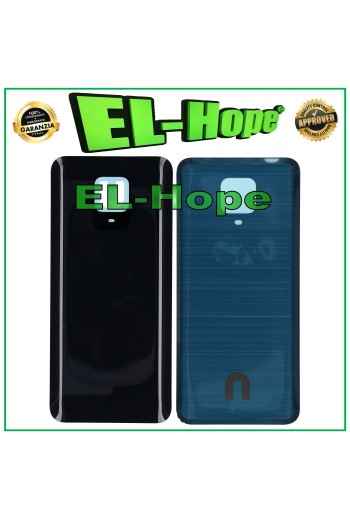 COPRI BATTERIA PER XIAOMI REDMI NOTE 9 PRO M2003J6 / 9S SCOCCA POSTERIORE NERO