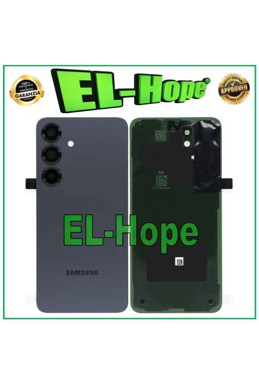 COPRI BATTERIA ORIGINALE SAMSUNG GALAXY S25 SM-S931 SCOCCA CASE POSTERIORE NERO COPRI BATTERIA ORIGINALE SAMSUNG GALAXY S25 SM-S931 SCOCCA CASE POSTERIORE NERO