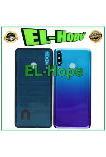 COPRI BATTERIA PER HUAWEI P30 LITE MAR-LX1M LX1A LX2J COPERCHIO POSTERIORE BLU