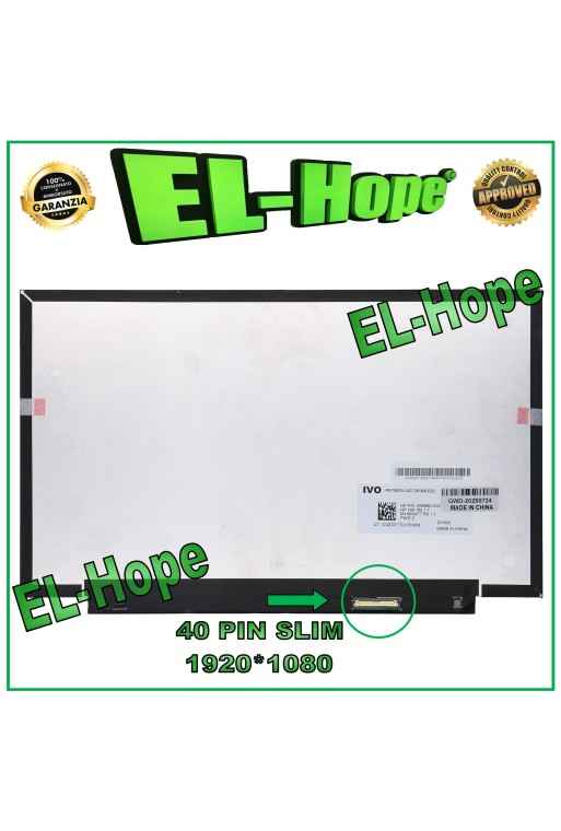 DISPLAY M140NVF7 R0 1.7 LCD NOTEBOOK 15.6" 40 PIN SLIM 1920*1080 SCHERMO FHD LED DISPLAY M140NVF7 R0 1.7 LCD NOTEBOOK 15.6" 40 PIN SLIM 1920*1080 SCHERMO FHD LED