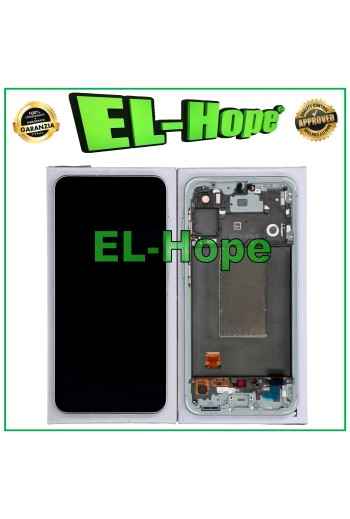 DISPLAY LCD FRAME ORIGINALE SAMSUNG GALAXY A56 5G SM-A556 TOUCH SCREEN GREEN