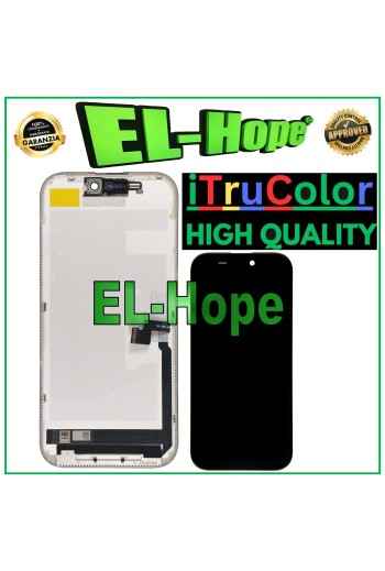 DISPLAY LCD iTruColor SOFT OLED PER APPLE IPHONE 16 PRO TOUCH VETRO SCHERMO