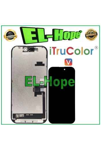 DISPLAY LCD iTruColor INCELL PER APPLE IPHONE 16 PRO TOUCH SCREEN VETRO SCHERMO