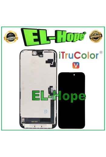 DISPLAY LCD iTruColor INCELL PER APPLE IPHONE 16 PLUS TOUCH SCREEN VETRO SCHERMO