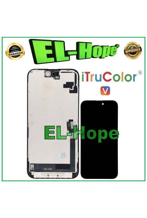 DISPLAY LCD iTruColor INCELL PER APPLE IPHONE 16 PLUS TOUCH SCREEN VETRO SCHERMO DISPLAY LCD iTruColor INCELL PER APPLE IPHONE 16 PLUS TOUCH SCREEN VETRO SCHERMO