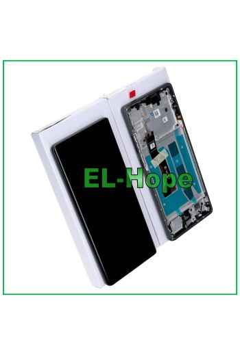 DISPLAY LCD OLED FRAME ORIGINALE SERVICE MOTOROLA MOTO G85 XT2427 TOUCH GREY