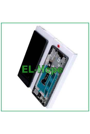 DISPLAY LCD OLED FRAME ORIGINALE SERVICE MOTOROLA MOTO G85 XT2427 TOUCH GREY
