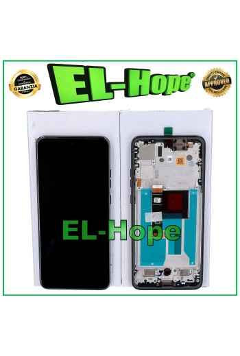 DISPLAY ORIGINALE SERVICE MOTOROLA MOTO EDGE 50 NEO XT2409 TOUCH FRAME GRIGIO