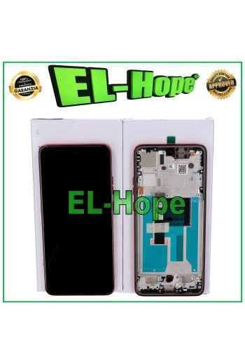 DISPLAY TOUCH ORIGINALE SERVICE MOTOROLA MOTO EDGE 50 NEO XT2409 FRAME ROSSO
