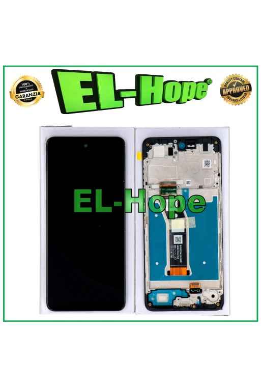 DISPLAY LCD TOUCH + FRAME ORIGINALE SERVICE MOTOROLA MOTO E14 4G ASSEMBLATO DISPLAY LCD TOUCH + FRAME ORIGINALE SERVICE MOTOROLA MOTO E14 4G ASSEMBLATO